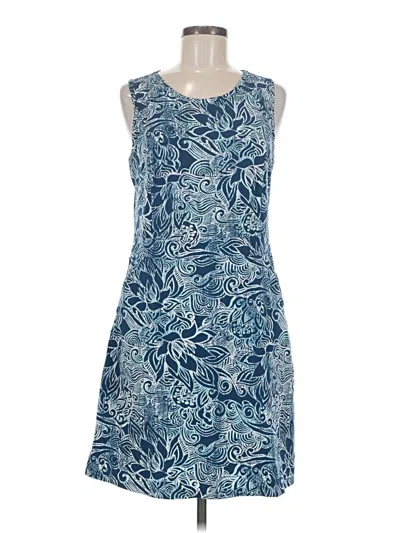 Pre-owned Title Nine Casual Dress In Blue