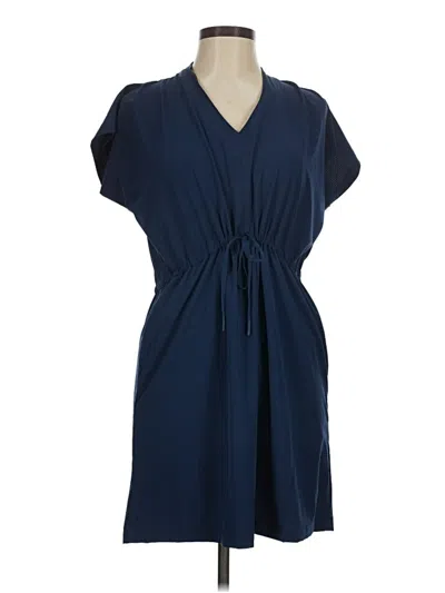 Pre-owned Title Nine Casual Dress In Blue