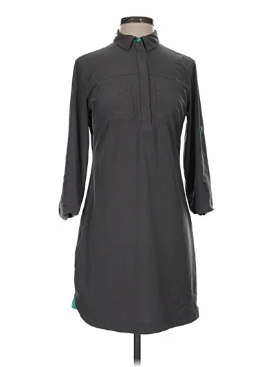Pre-owned Title Nine Casual Dress In Gray