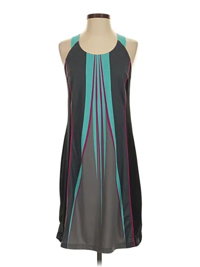 Pre-owned Title Nine Casual Dress In Gray