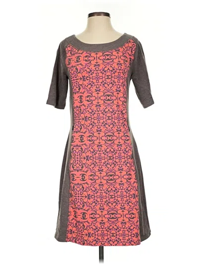 Pre-owned Title Nine Casual Dress In Gray