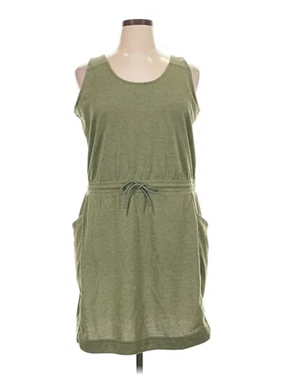 Pre-owned Title Nine Casual Dress In Green