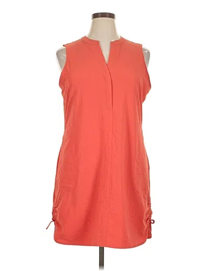 Pre-owned Title Nine Casual Dress In Orange