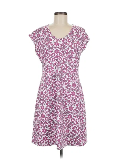 Pre-owned Title Nine Casual Dress In Pink