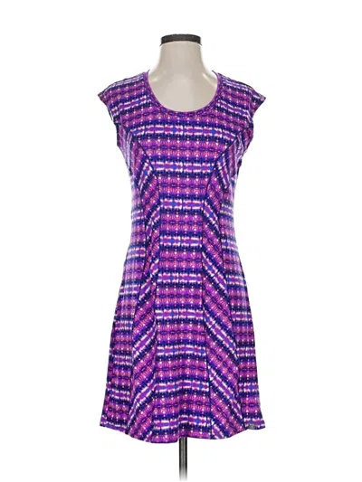 Pre-owned Title Nine Casual Dress In Purple