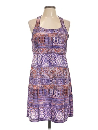 Pre-owned Title Nine Casual Dress In Purple