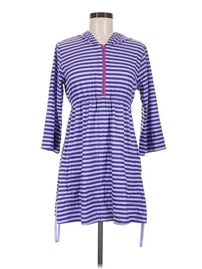 Pre-owned Title Nine Casual Dress In Purple