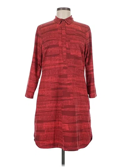 Pre-owned Title Nine Casual Dress In Red