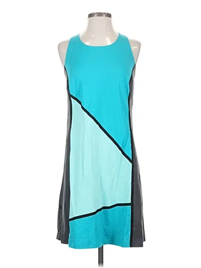 Pre-owned Title Nine Casual Dress In Teal