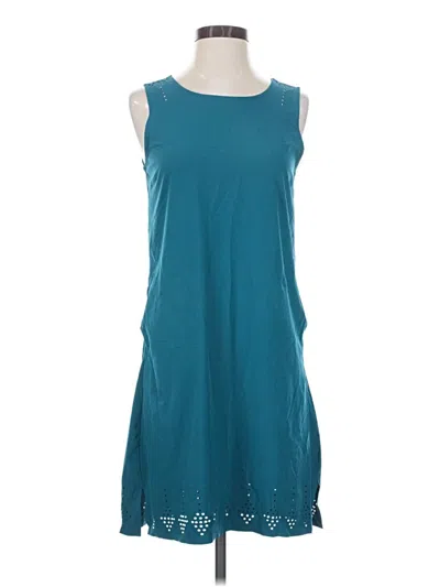 Pre-owned Title Nine Casual Dress In Teal