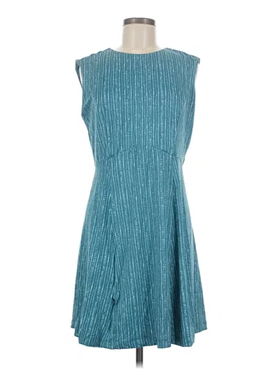 Pre-owned Title Nine Casual Dress In Teal