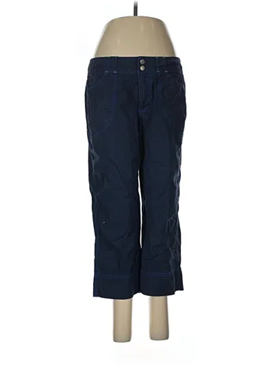 Pre-owned Title Nine Casual Pants In Blue