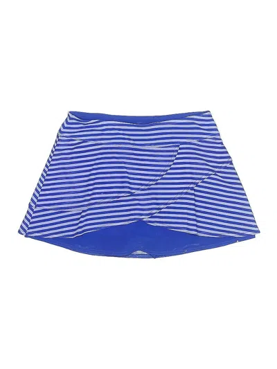 Pre-owned Title Nine Casual Skirt In Blue