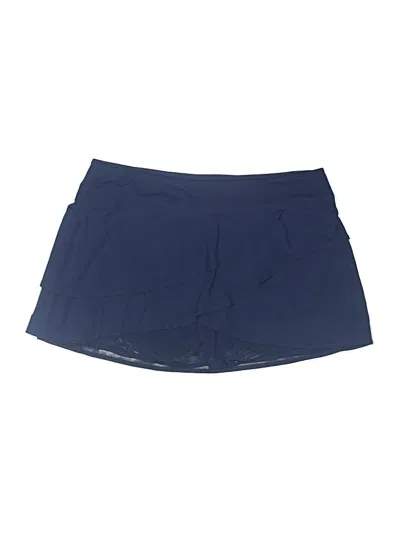 Pre-owned Title Nine Casual Skirt In Blue
