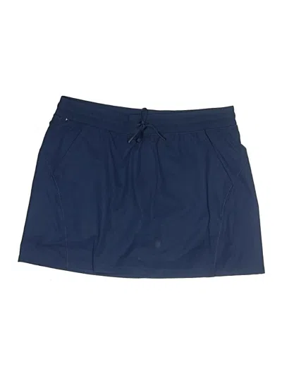 Pre-owned Title Nine Casual Skirt In Blue