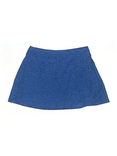 Pre-owned Title Nine Casual Skirt In Blue