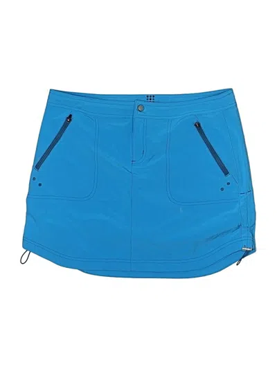 Pre-owned Title Nine Casual Skirt In Blue