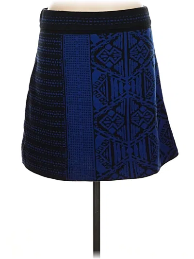 Pre-owned Title Nine Casual Skirt In Blue
