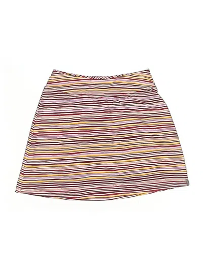 Pre-owned Title Nine Casual Skirt In Burgundy