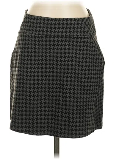 Pre-owned Title Nine Casual Skirt In Gray