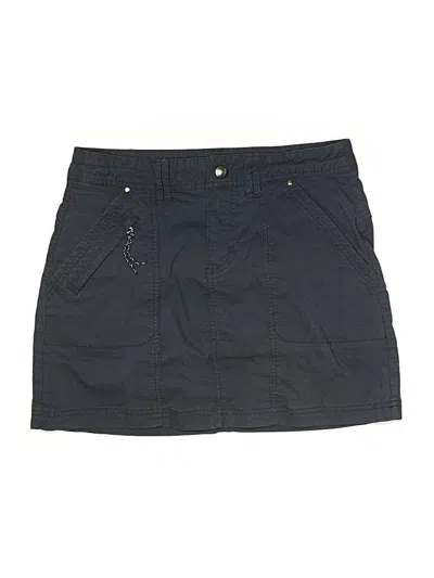 Pre-owned Title Nine Casual Skirt In Gray