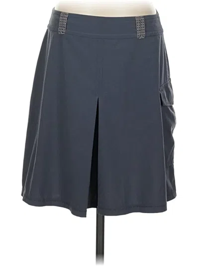 Pre-owned Title Nine Casual Skirt In Gray