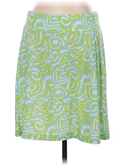 Pre-owned Title Nine Casual Skirt In Green