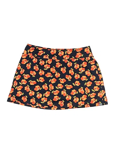 Pre-owned Title Nine Casual Skirt In Orange