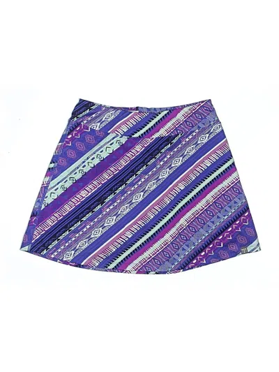 Pre-owned Title Nine Casual Skirt In Purple