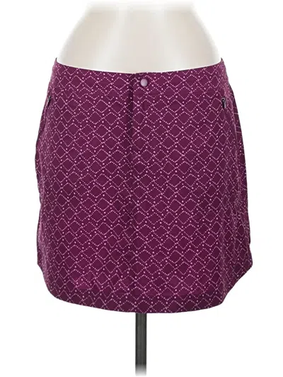Pre-owned Title Nine Casual Skirt In Purple