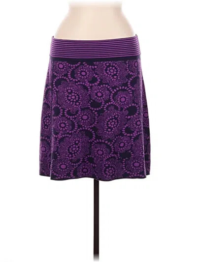Pre-owned Title Nine Casual Skirt In Purple