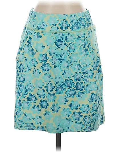 Pre-owned Title Nine Casual Skirt In Teal