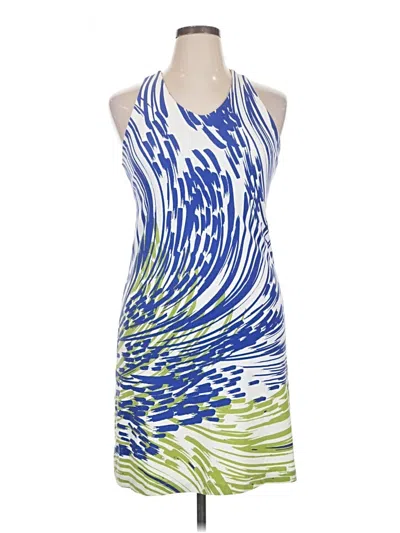 Pre-owned Title Nine Cocktail Dress In Blue