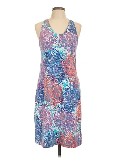 Pre-owned Title Nine Cocktail Dress In Blue