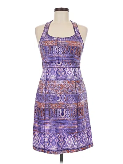 Pre-owned Title Nine Cocktail Dress In Purple