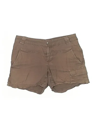 Pre-owned Title Nine Khaki Shorts In Brown