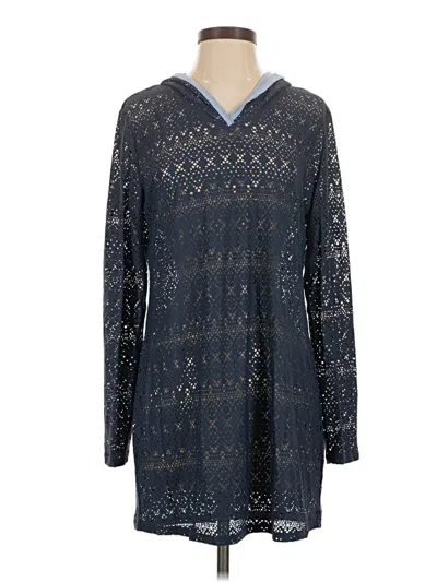 Pre-owned Title Nine Long Sleeve T-shirt In Blue
