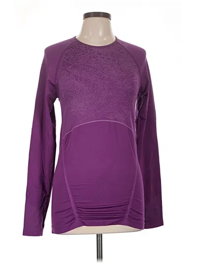 Pre-owned Title Nine Long Sleeve T-shirt In Purple