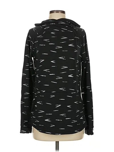 Pre-owned Title Nine Pullover Hoodie In Black