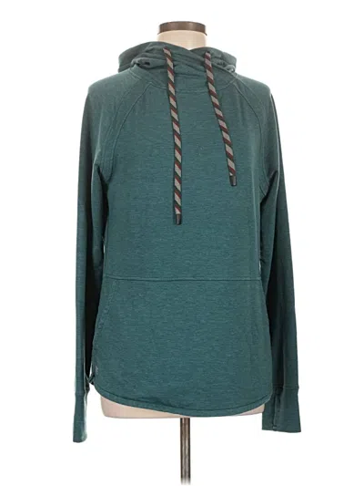 Pre-owned Title Nine Pullover Hoodie In Blue