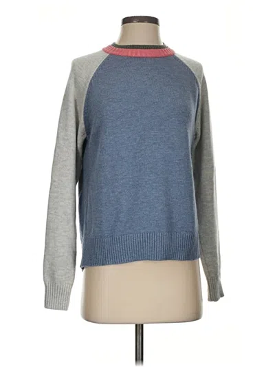 Pre-owned Title Nine Pullover Sweater In Blue