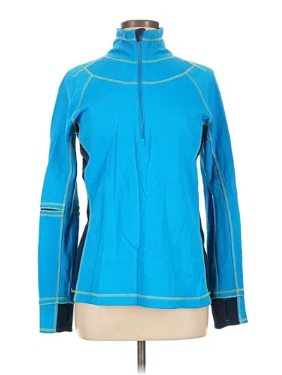 Pre-owned Title Nine Pullover Sweater In Blue