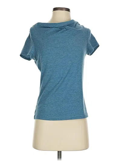 Pre-owned Title Nine Short Sleeve T-shirt In Blue