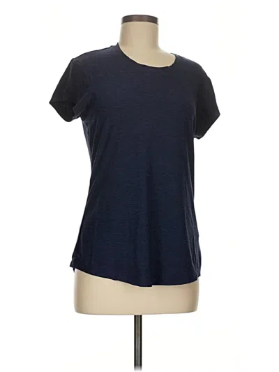 Pre-owned Title Nine Short Sleeve T-shirt In Blue