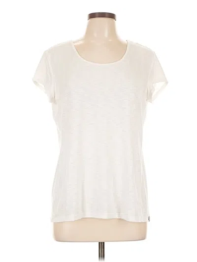 Pre-owned Title Nine Short Sleeve T-shirt In White