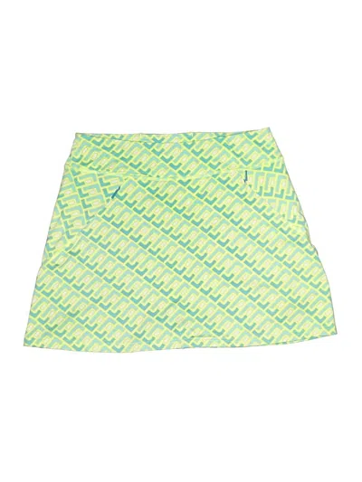 Pre-owned Title Nine Skort In Green