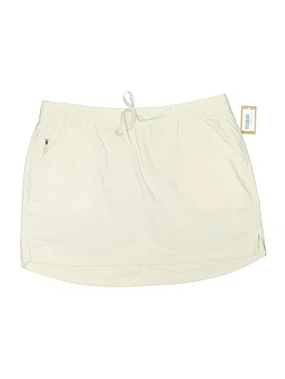 Pre-owned Title Nine Skort In Ivory