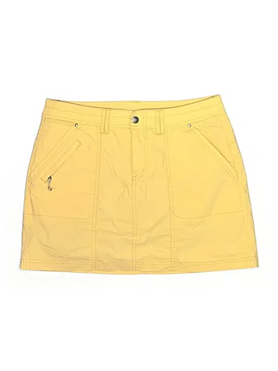 Pre-owned Title Nine Skort In Yellow
