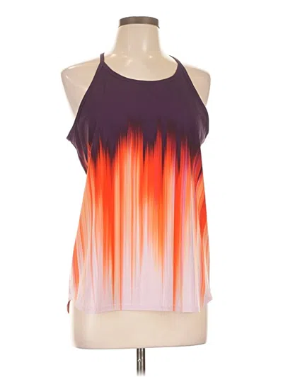 Pre-owned Title Nine Sleeveless Blouse In Purple
