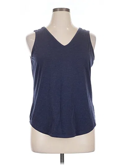 Pre-owned Title Nine Sleeveless T-shirt In Blue